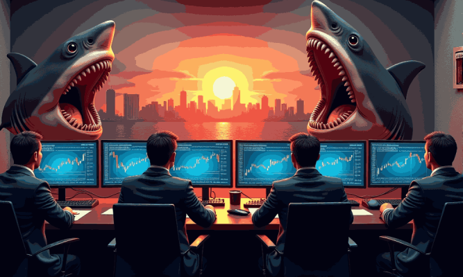 Ảnh hưởng và chiến lược của Cá mập trong Forex 2 Big Boys