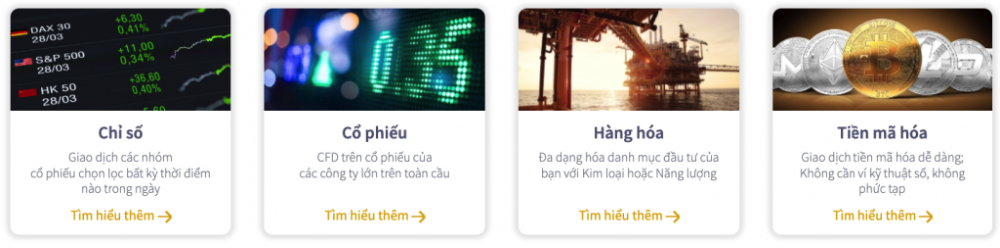 Sàn GKFX có phải sàn lừa đảo không? Đánh giá chi tiết sàn GKFX năm 2025 2 danh mục sản phẩm sàn gkfx