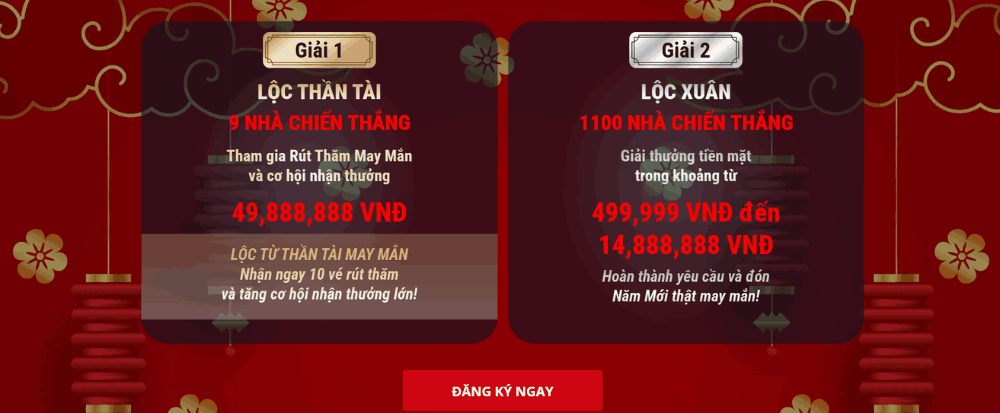 Cơ hội trúng thưởng hấp dẫn với chương trình Thần Tài May Mắn từ HFM 2 Giải thưởng chương trình Thần Tài May Mắn