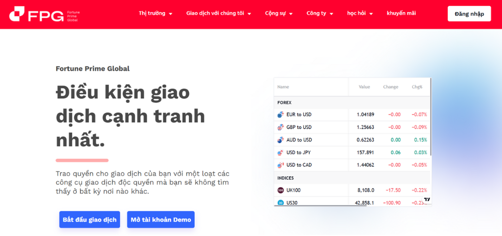 Sàn FPG có uy tín không? Đánh giá chi tiết sàn FPG năm 2025 2 sàn fpg là gì