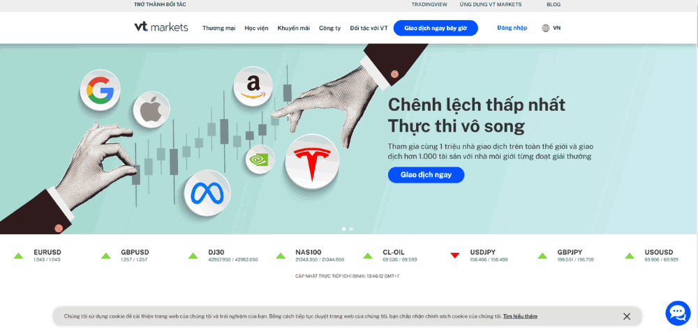 Sàn VT Markets là gì? Đánh giá chi tiết sàn VT Market năm 2025 2 Website sàn VT Markets