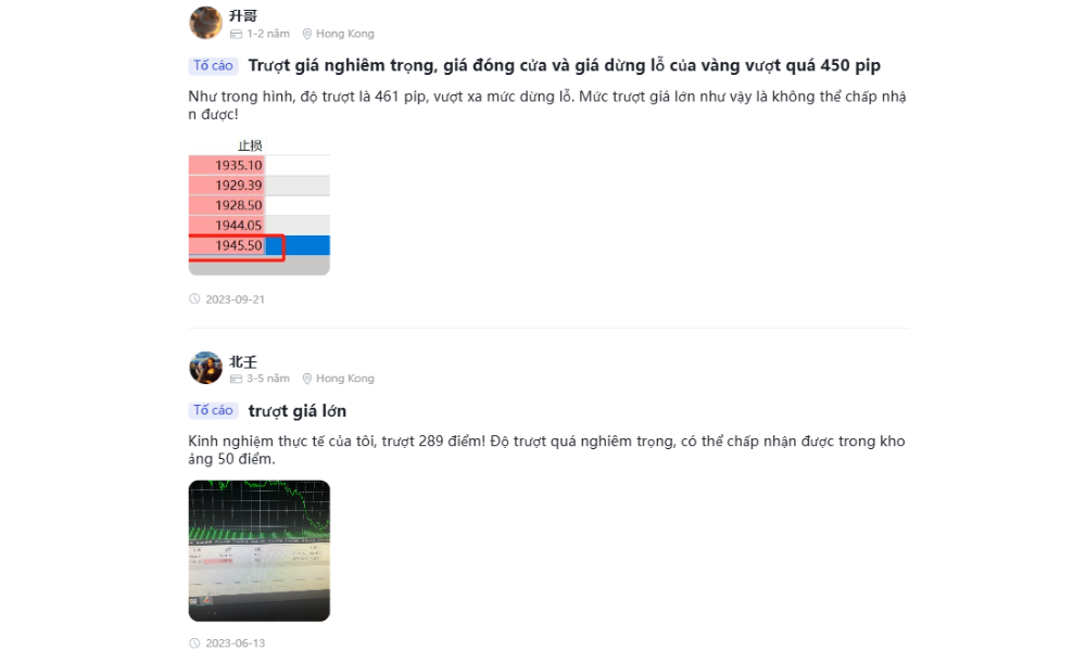 Sàn Valutrades có uy tín không? Đánh giá sàn Valutrades mới nhất 2025 5 Tình trạng trượt giá lớn trên sàn Valutrades