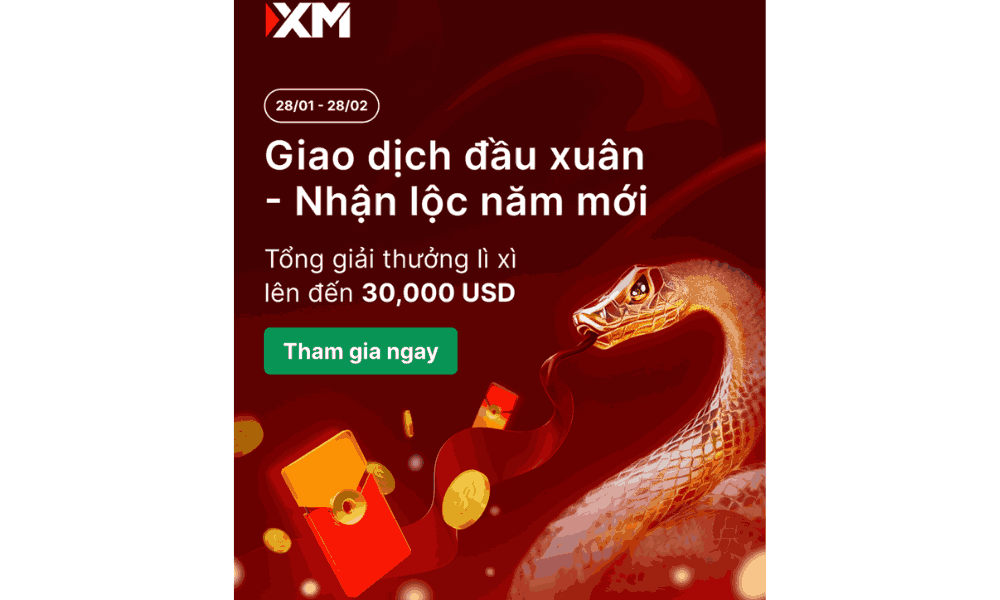 Đón lộc đầu năm với chương trình khuyến mãi Lucky Draw Tết từ sàn XM 2 Chương trình khuyến mãi Lucky Draw Tết từ sàn XM
