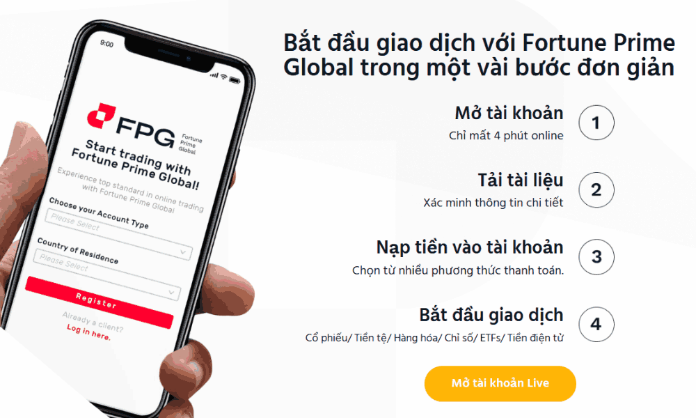 Sàn FPG có lừa đảo không? Đánh giá chi tiết sàn FPG năm 2025 4 Sàn giao dịch FPG