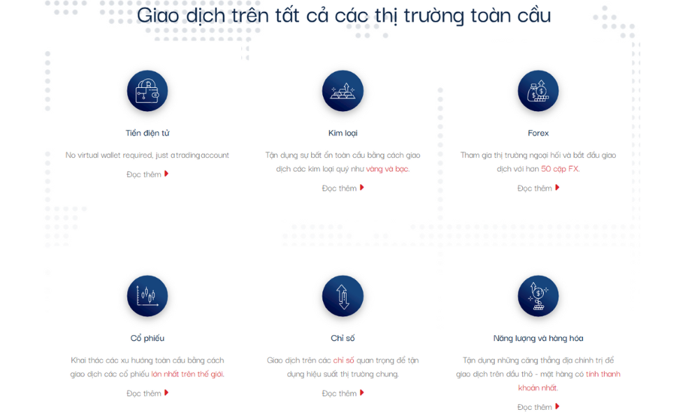 Sàn Errante có lừa đảo không? Đánh giá sàn Errante mới nhất 2025 3 sản phẩm giao dịch sàn errante