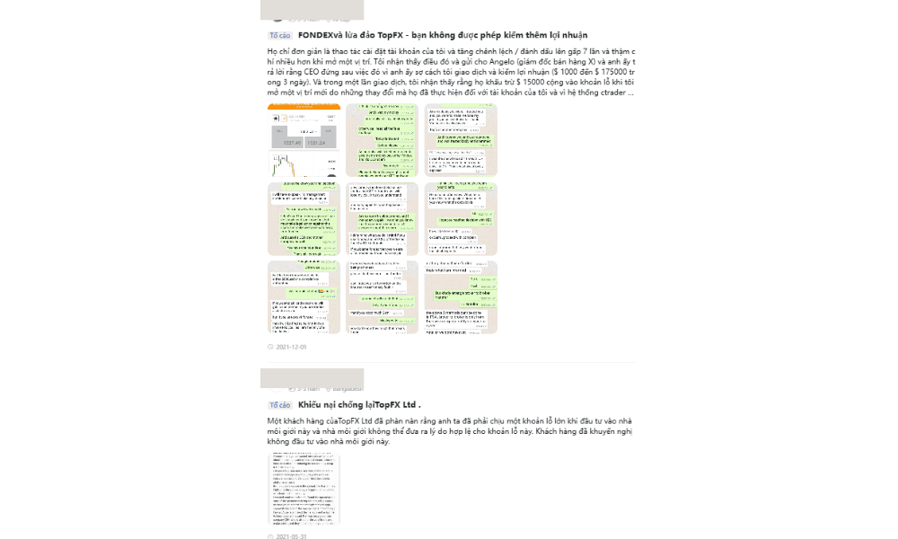 Sàn Fondex có uy tín không? Đánh giá sàn Fondex mới nhất 2025 4 Tố cáo sàn Fondex