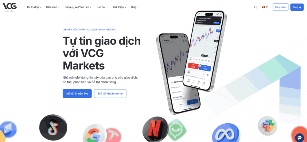 Sàn VCG Markets có lừa đảo không? Đánh giá sàn VCG Markets năm 2025 2 Website sàn VCG Markets