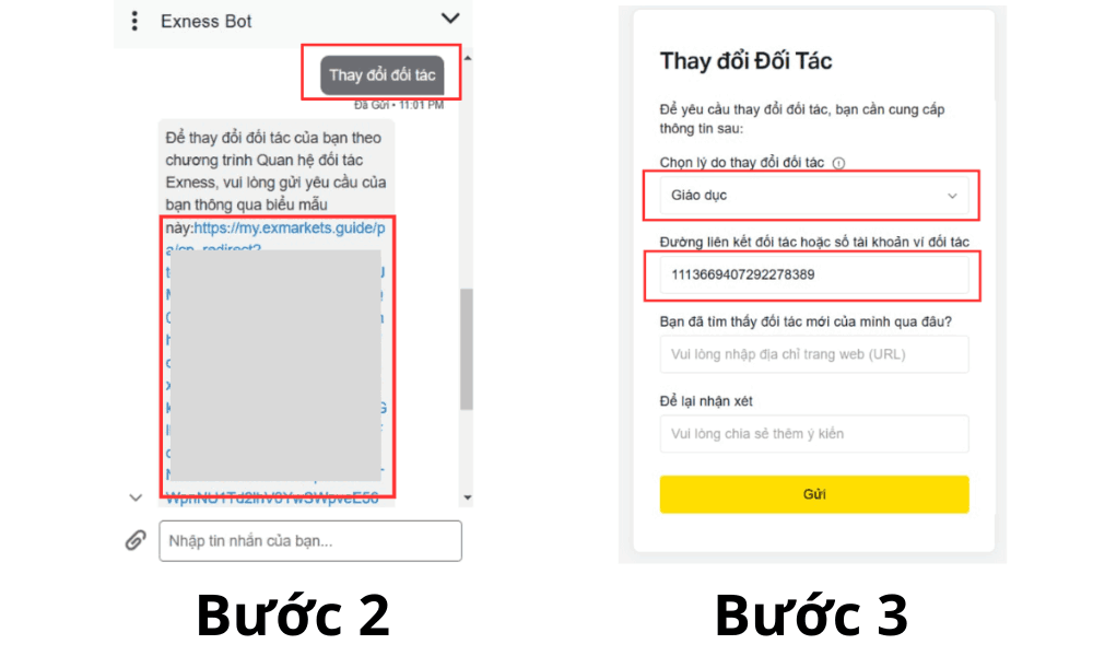 1 lot vàng được backcom tối đa bao nhiêu? Hướng dẫn tham gia backcom vàng tại Exness 4 các bước tham gia backcom đối với khách hàng cũ (1)