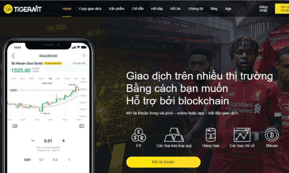 Sàn TigerWit có lừa đảo không? Đánh giá chi tiết sàn TigerWit 2025 2 Sàn TigerWit là gì