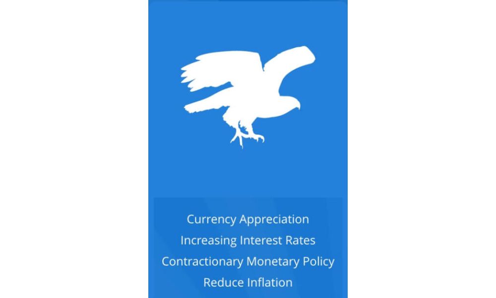 Hawkish và Dovish là gì? Tìm hiểu chính sách tiền tệ Bồ câu và Diều hâu 2 Hawkish