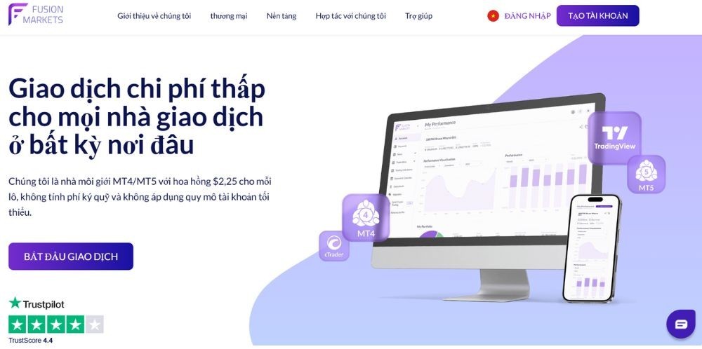 Sàn Fusion Markets có lừa đảo không? Đánh giá sàn Fusion Markets năm 2025 2 Sàn Fusion Markets