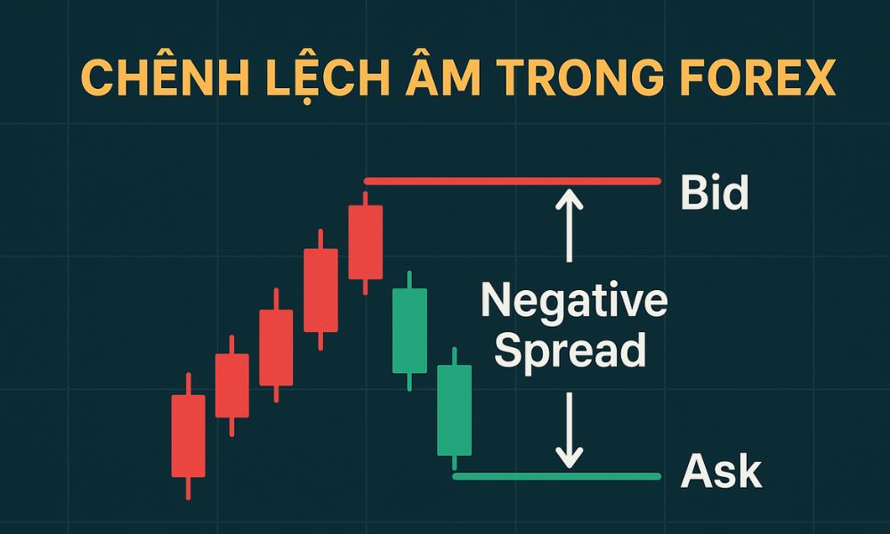 Chênh lệch âm là gì? Nguyên nhân dẫn đến chênh lệch âm trong Forex 2 Chênh lệch âm