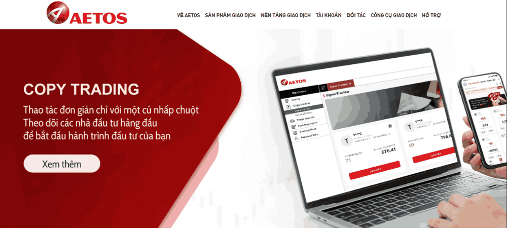 Sàn AETOS có lừa đảo không? Đánh giá sàn AETOS năm 2025 2 Tổng quan sàn AETOS