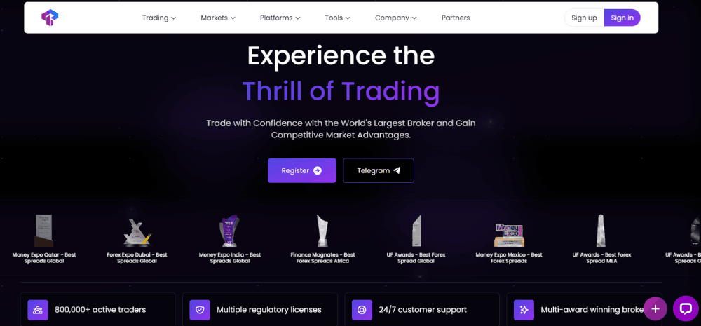 Sàn Trading Pro có uy tín không? Đánh giá sàn Trading Pro năm 2025 2 tổng quan sàn trading pro