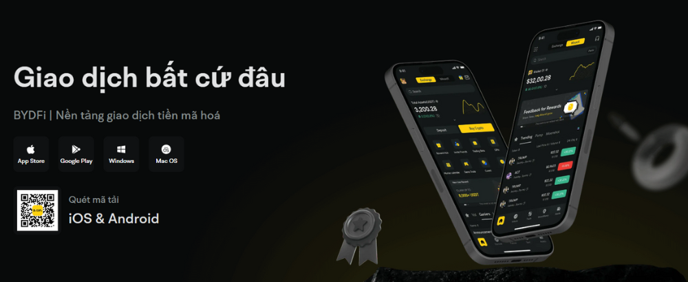 Sàn BYDFi có uy tín không? Đánh giá chi tiết sàn BYDFi năm 2025 4 Nền tảng giao dịch sàn BYDFi
