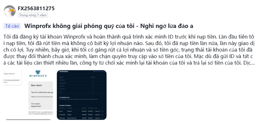 Nhà đầu tư không thể rút tiền