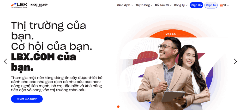 Tổng quan sàn Libertex
