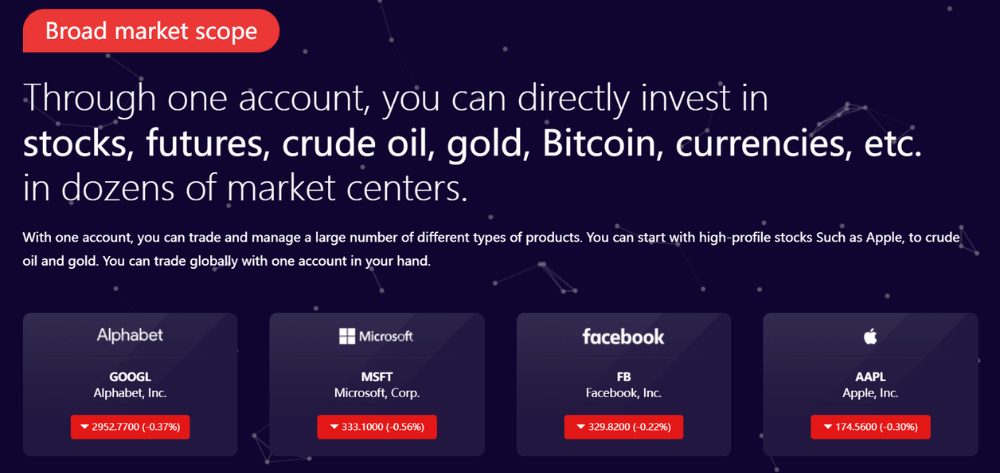 các sản phẩm sàn brighten markets