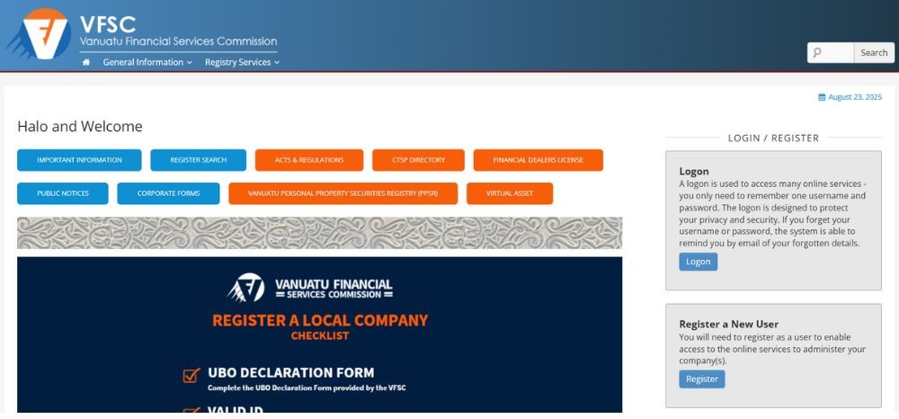 Giấy phép VFSC là gì? Mức độ uy tín của giấy phép VFSC 2 Website VFSC