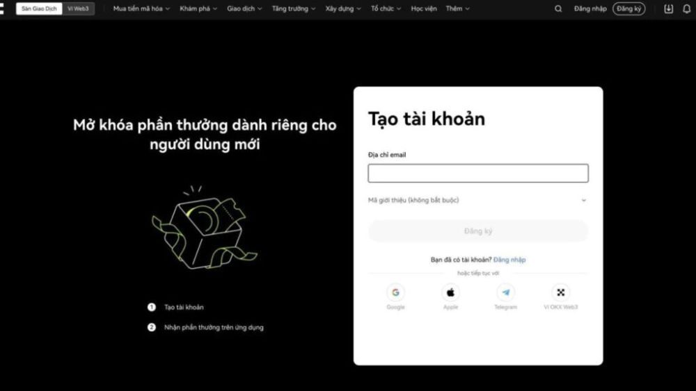 Nhập địa chỉ email tại đây