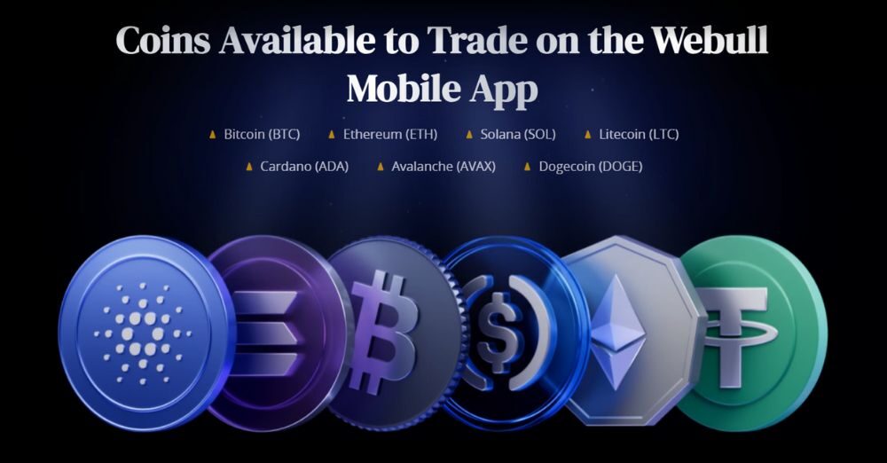 Sản phẩm giao dịch tại sàn webull