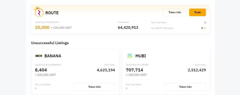 Tính năng bỏ phiếu cho các dự án yêu thích bằng byvotes