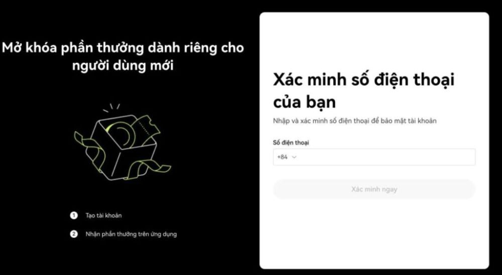 Xác minh số điện thoại
