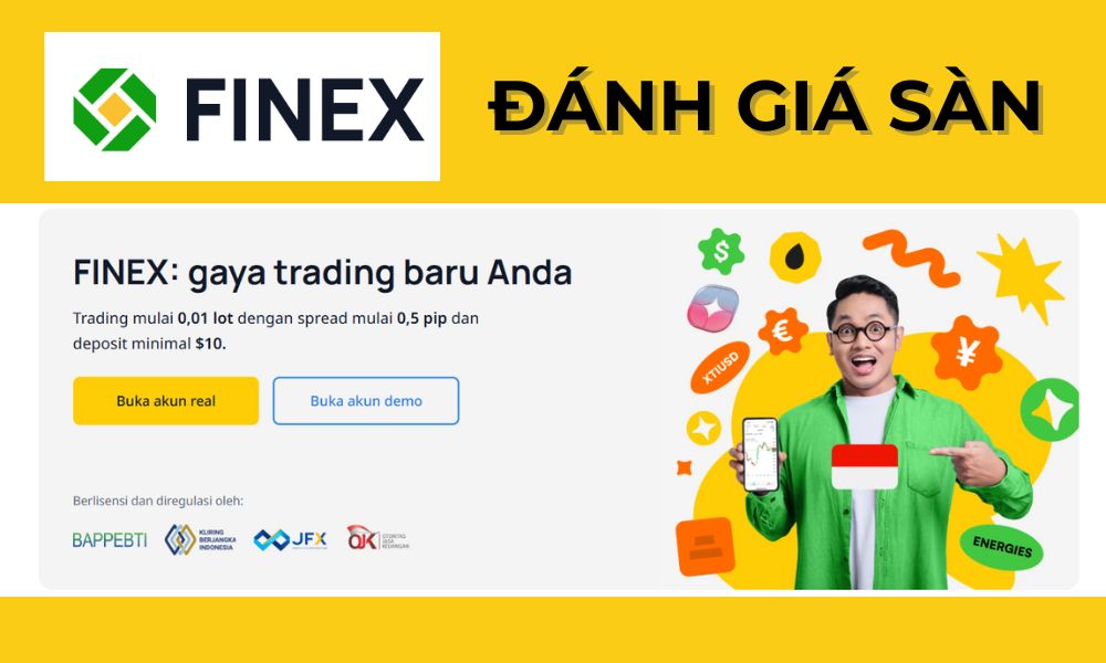 đánh giá sàn finex