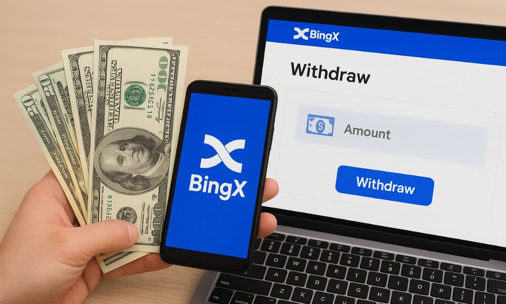 rút tiền từ sàn bingx