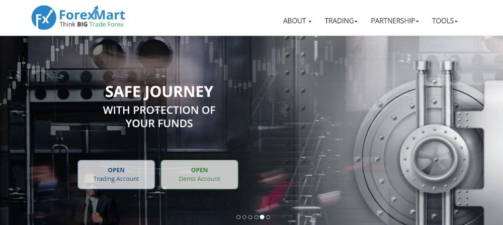 tổng quan sàn forex mart