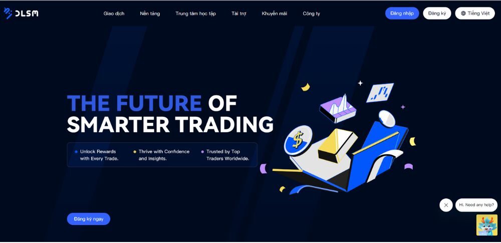 Sàn DLSM có uy tín không? Đánh giá chi tiết sàn năm 2025 2 tổng quan về sàn dlsm