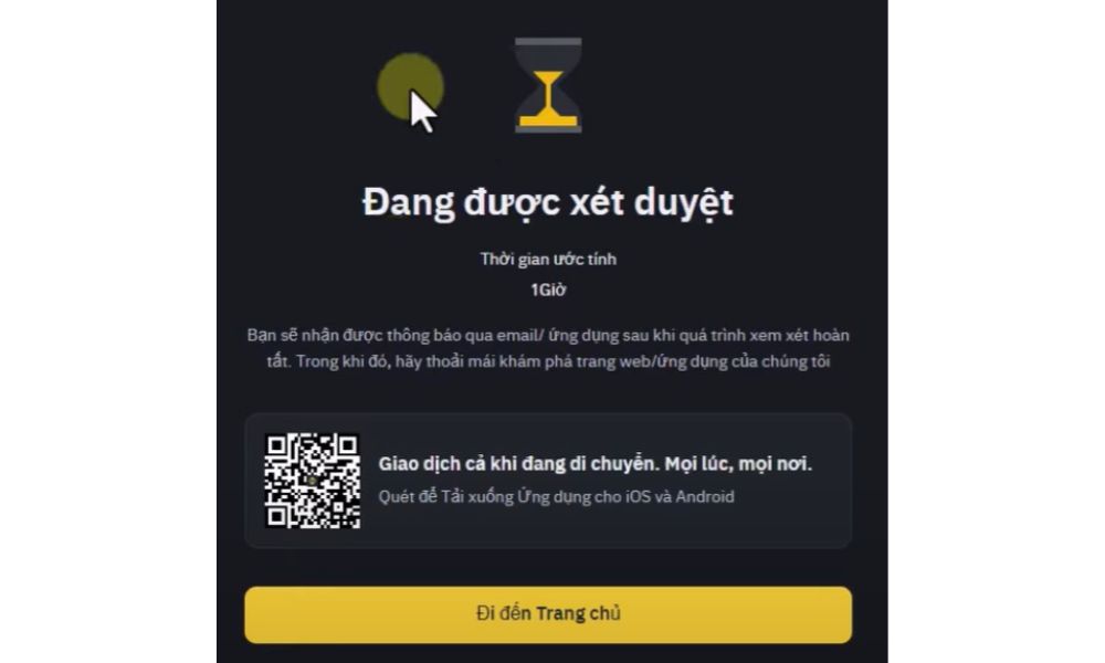 Xét duyệt tài khoản