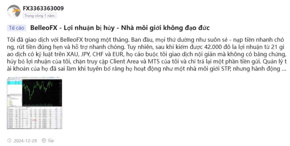 Hủy bỏ lợi nhuận khách hàng