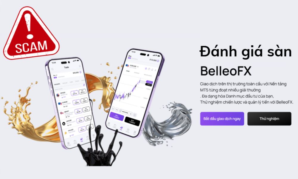 đánh giá sàn belleofx