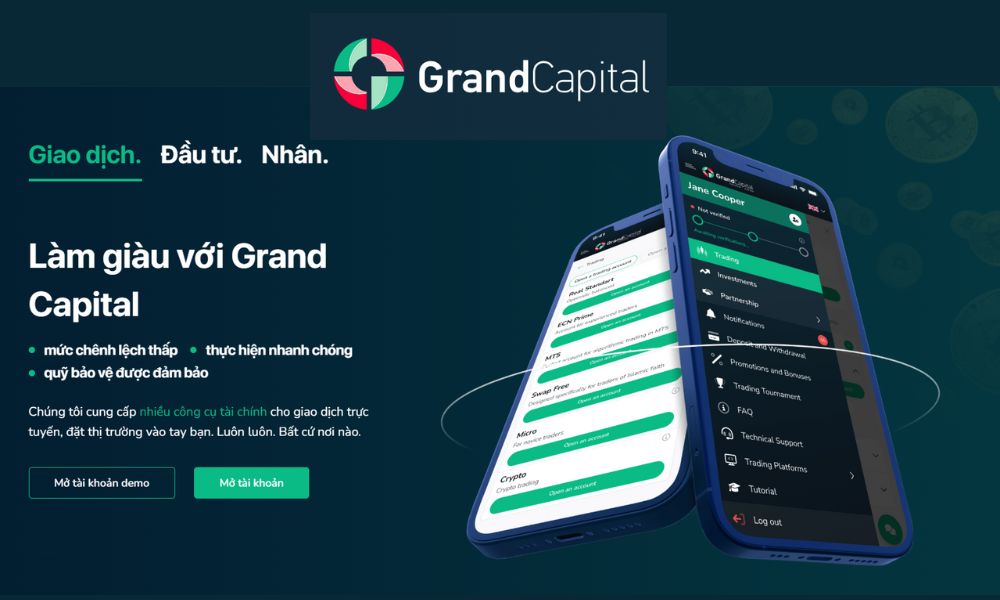 đánh giá sàn grand capital