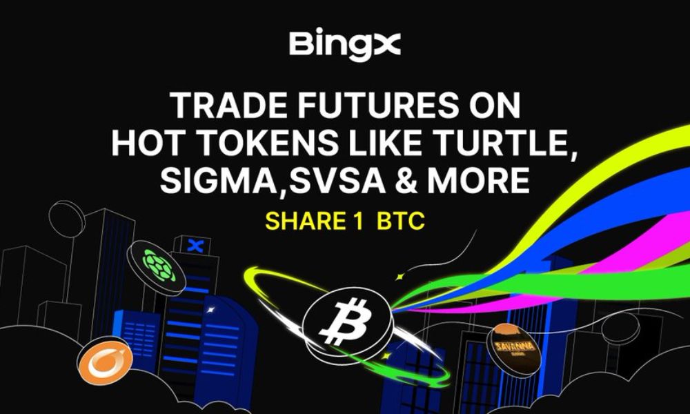 Giao dịch hợp đồng mới đang Hot trên BingX nhận thưởng lên đến 1 BTC