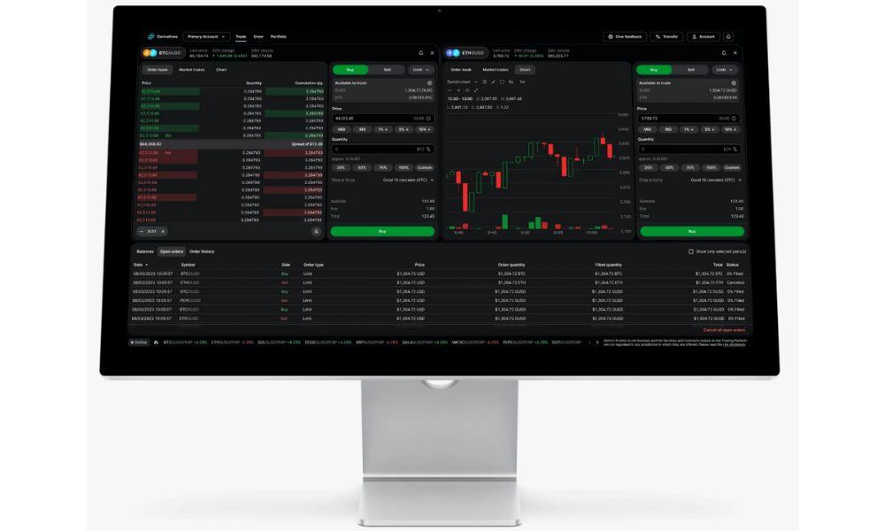 Giao dịch trên sàn Gemini