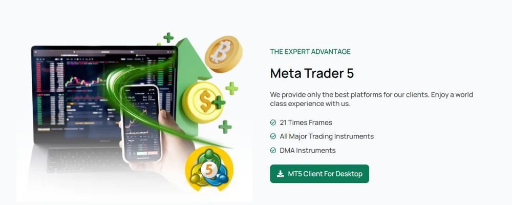 nền tảng mt5 tại sàn kato prime
