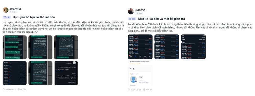 nhà đầu tư tố cáo sàn oxshare