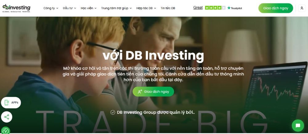 tổng quan về sàn db investing