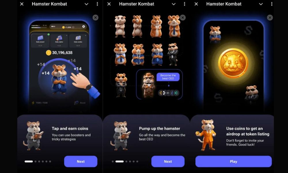 Tap to Earn là gì? TOP 3 game Tap to Earn tiềm năng nhất hiện nay 4 TOP 3 game Tap to Earn tiềm năng - Hamster Kombat