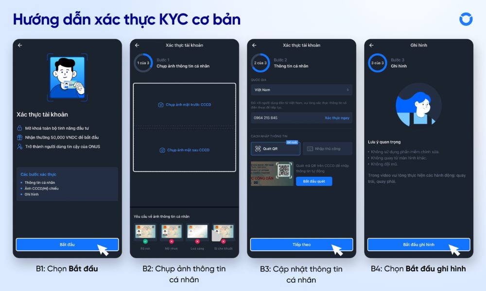 Xác thực KYC cơ bản