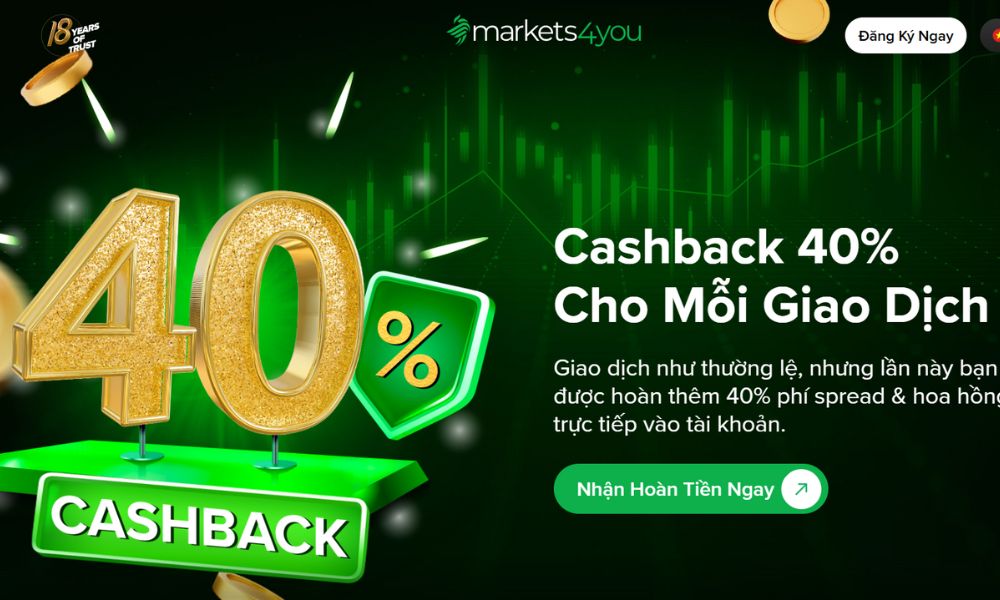 cashback markets4you