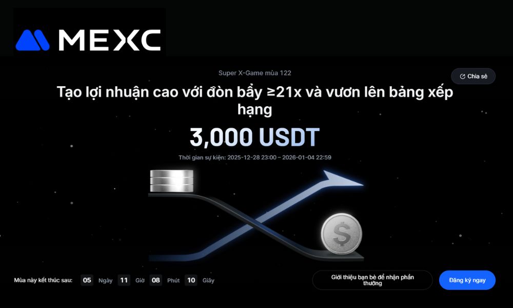 MEXC Super X-Game mùa 122