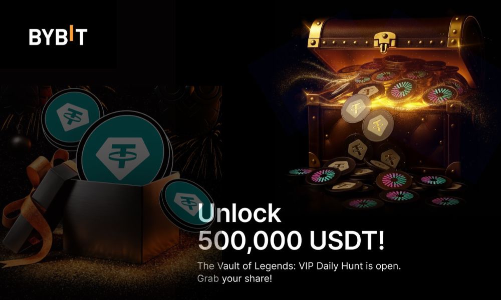 Săn "Kho báu huyền thoại" cùng Bybit: Chia sẻ tổng thưởng 500.000 USDT