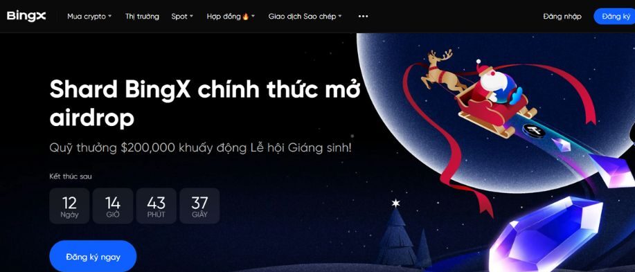Thông tin chi tiết sự kiện Shard BingX