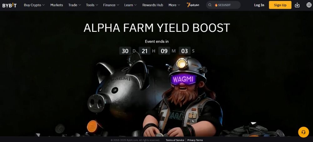 Tổng quan sự kiện Bybit Alpha Farm Yield Boost