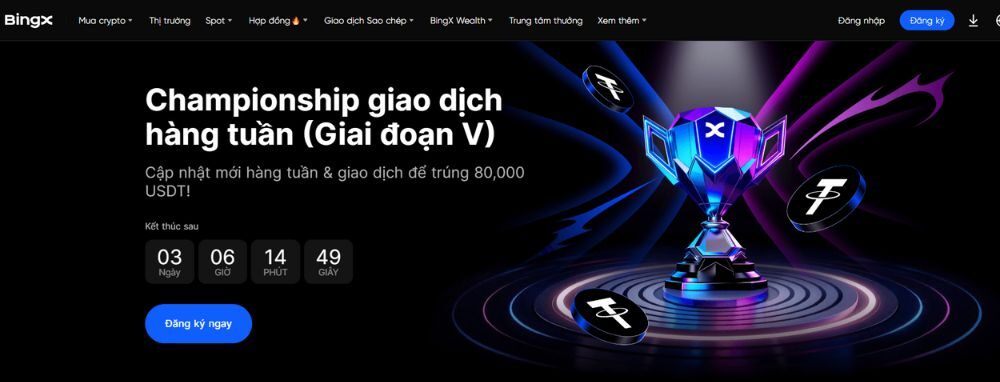 Championship Giao dịch hàng tuần giai đoạn V