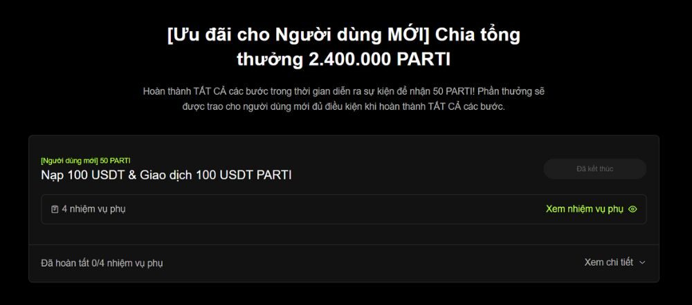 Combo quà tặng cho người dùng mới (Newbie)