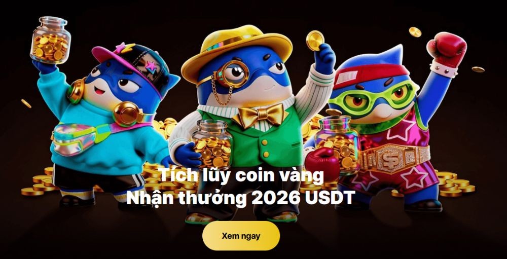 BingX “Tài Lộc 2026”: Thu thập coin vàng & chia sẻ quỹ thưởng $7,000,000 4 Tích lũy coin vàng để nhận thưởng